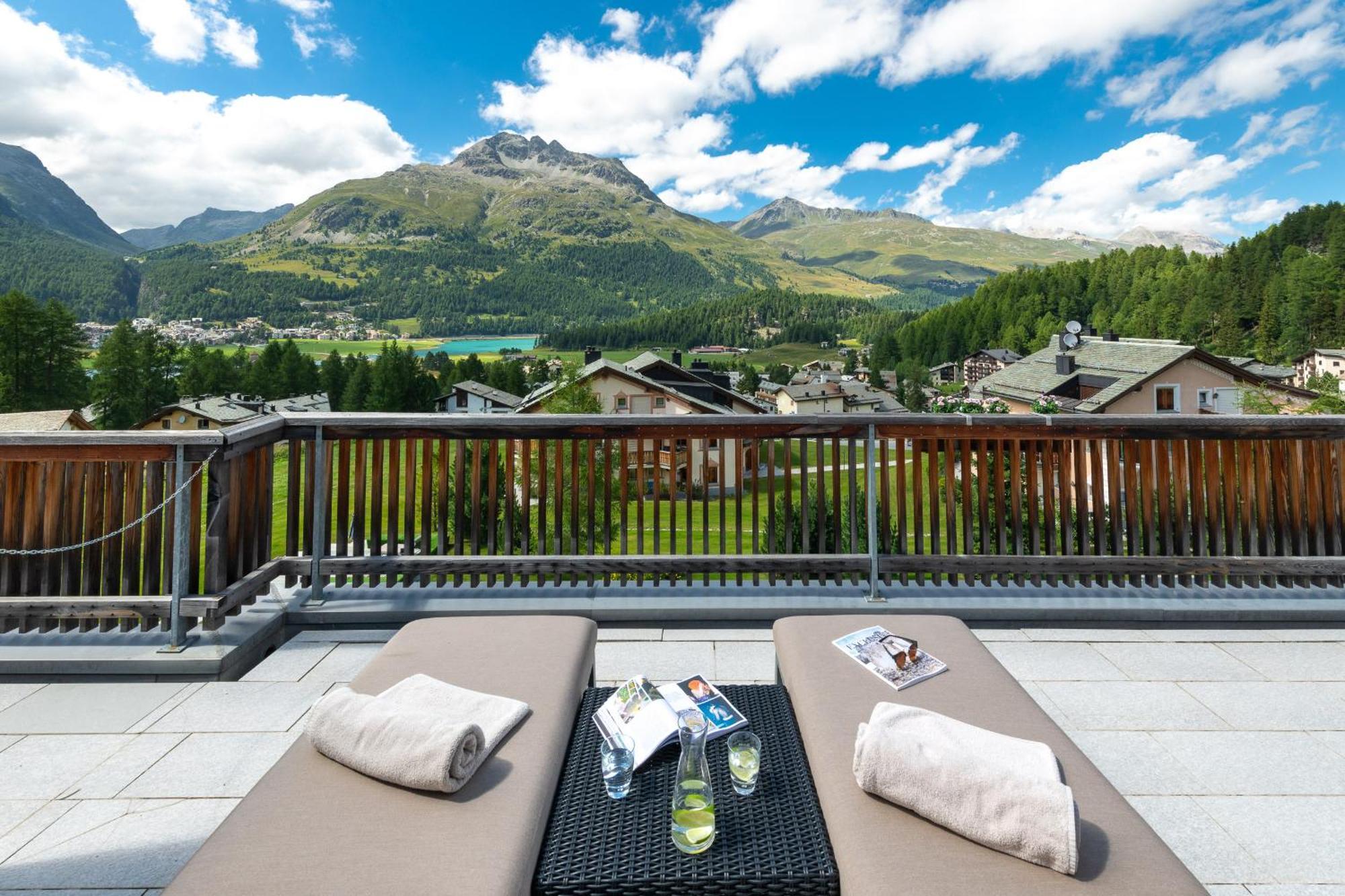 Nira Alpina Hotel Silvaplana Ngoại thất bức ảnh